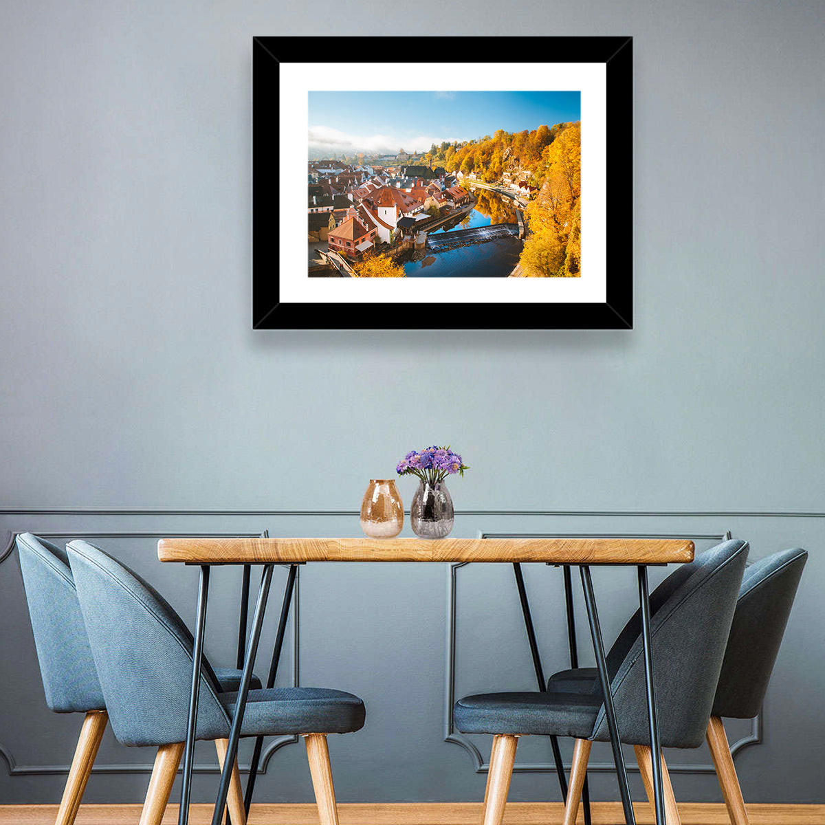 Cesky Krumlov City Wall Art