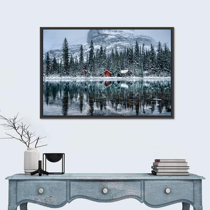 Lake O Hara Winter Wall Art