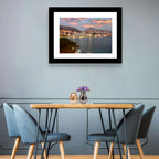 Sarandë Bay at Dusk Wall Art