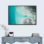 Bacalar Lagoon Aerial Wall Art
