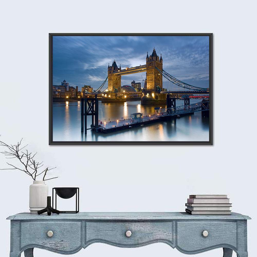 Tower Bridge at Blue Hour Wall Art
