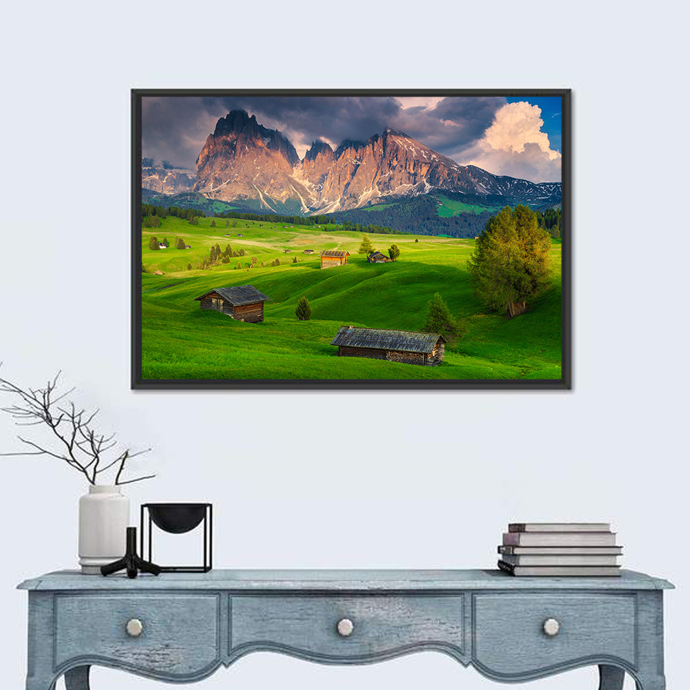 Alpe Di Siusi Meadow, Castelrotto Wall Art