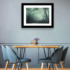 Misty Forest Path Wall Art