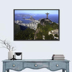 Christ the Redeemer Over Rio De Janeiro Wall Art