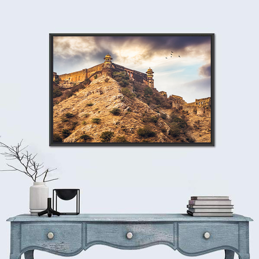Nahargarh Fort, Jaipur Wall Art in a room, landscape