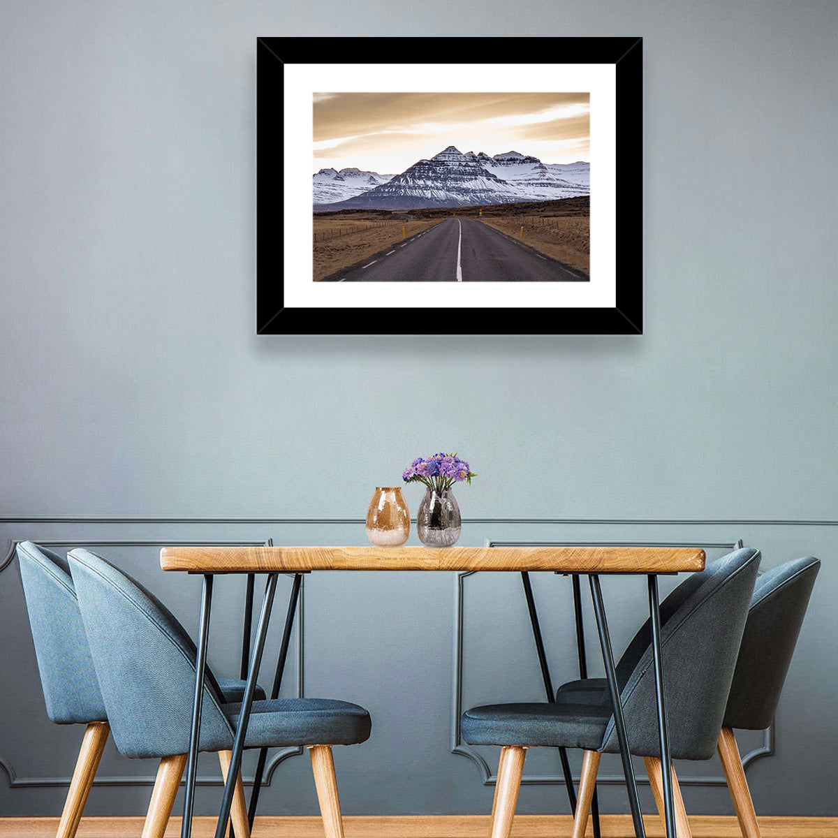 East Fjords Landscape Wall Art