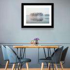 Misty Karelia Lake Wall Art