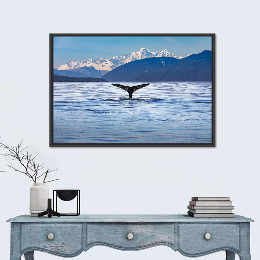 Alaska Whale Tail Wall Art