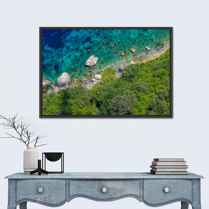 Capri Island Coast Wall Art