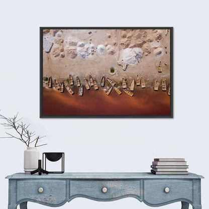 Pink Lake Retba Wall Art
