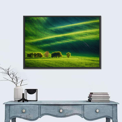 Southern Moravia Fields Wall Art