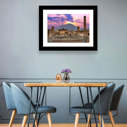 Pompeii & Mount Vesuvius Wall Art