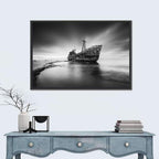 Dimitrios Shipwreck, Gytheio Wall Art