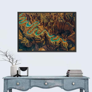 Twisted Mountain Road Wall Art