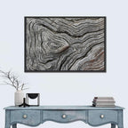 Tree Growth Rings Wall Art