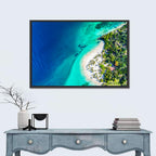 Cayo Levantado Aerial View Wall Art