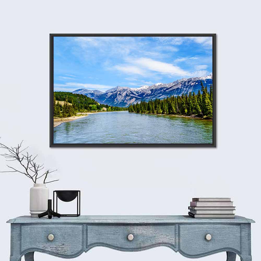 The Athabasca River Wall Art