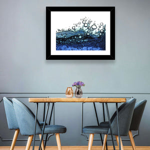 Water Bubbles Wall Art