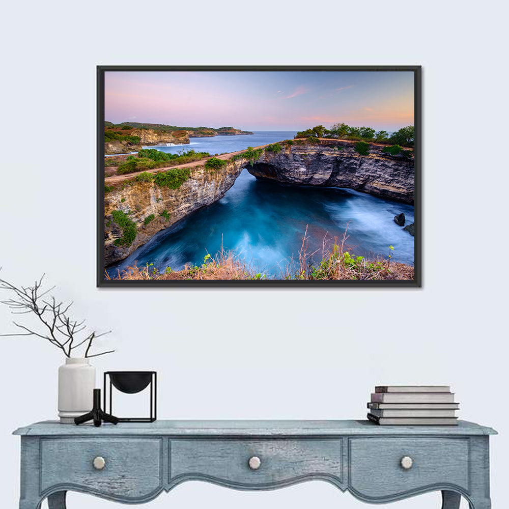Broken Beach, Nusa Penida Wall Art in a room, landscape
