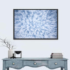 Snow-dusted Evergreen Canopy Wall Art