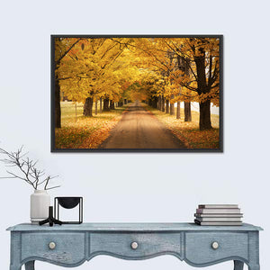 Autumn Road Wall Art