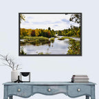 Tahquamenon River Autumn Scene Wall Art