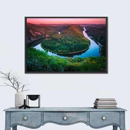 Saar Loop With River Wall Art