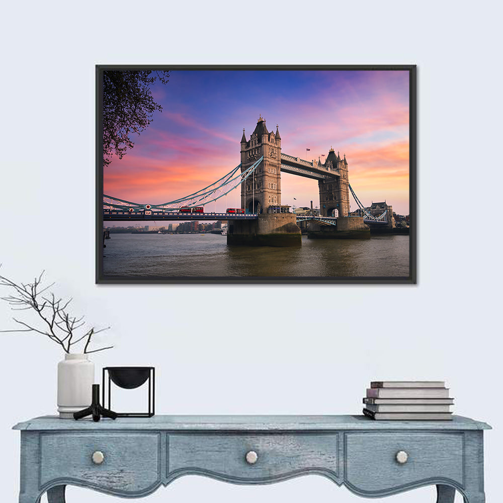 Tower Bridge at Sunset Wall Art