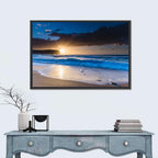 Macmasters Beach Golden Sunrise Wall Art