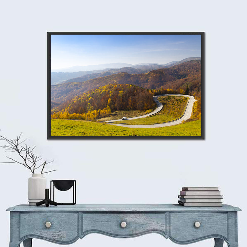 Slovensky Raj Winding Road Wall Art