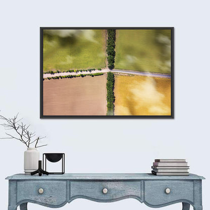 Agricultural Fields Wall Art