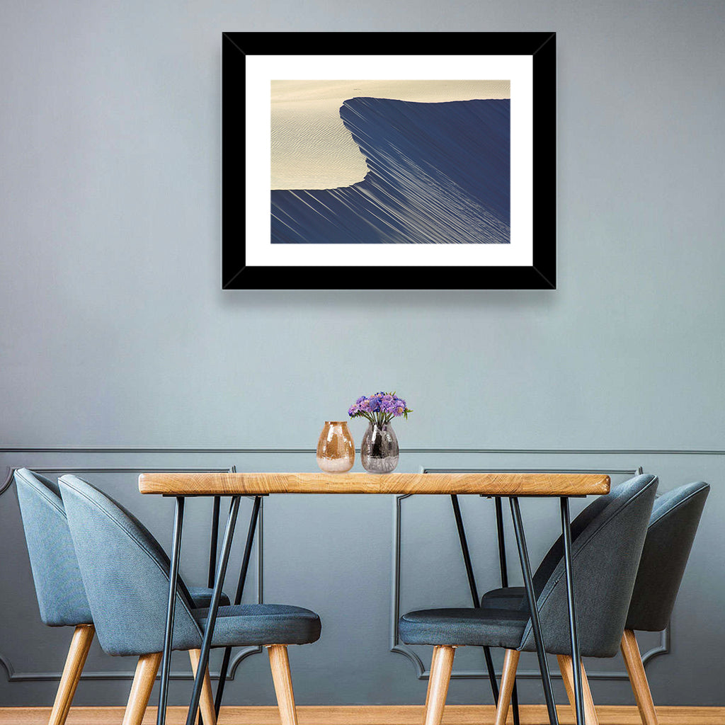 Minimalist Sand Dunes in Late Light Wall Art