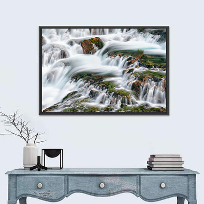 Canete River Cascade Wall Art