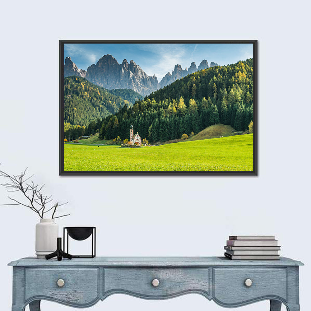 St. Magdalena Church, Santa Maddalena Wall Art in a room, landscape