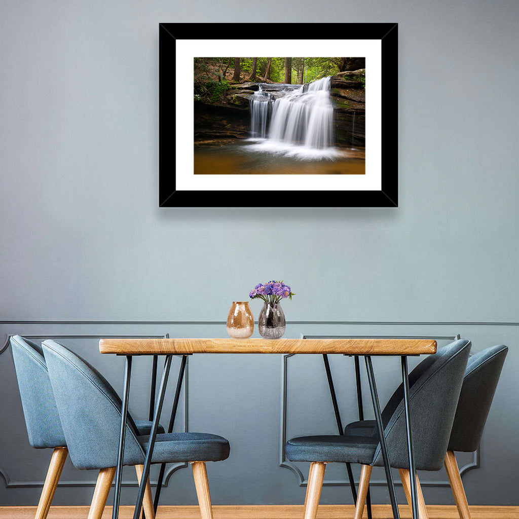 Table Rock State Park Waterfall Wall Art