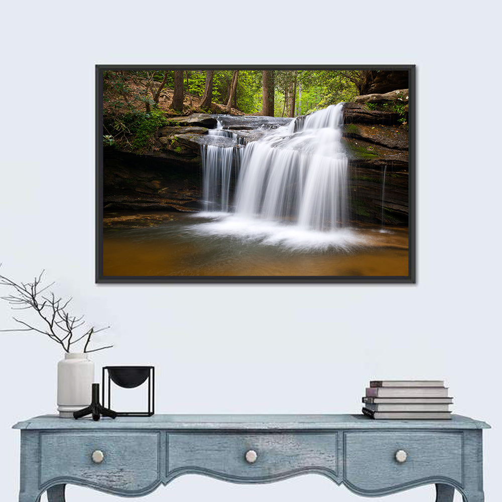 Table Rock State Park Waterfall Wall Art