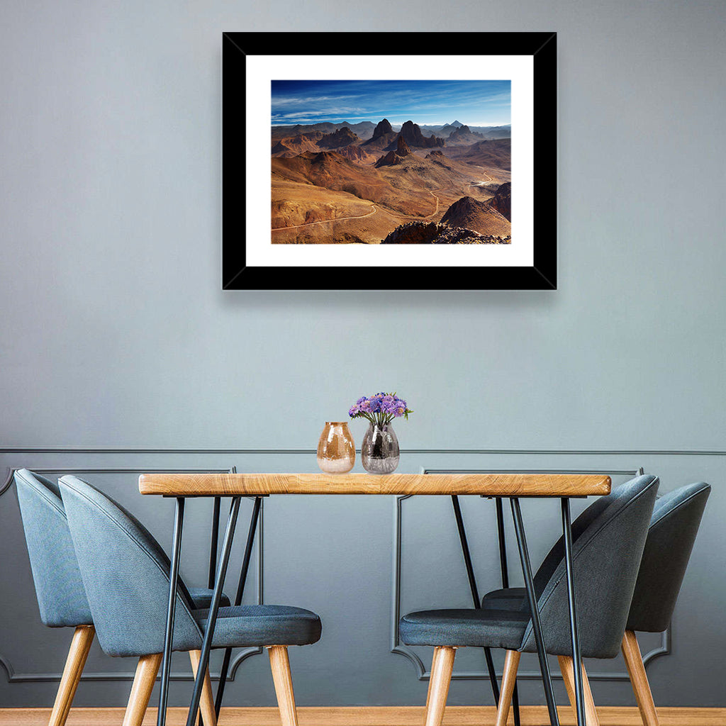Hoggar Mountain Road Wall Art