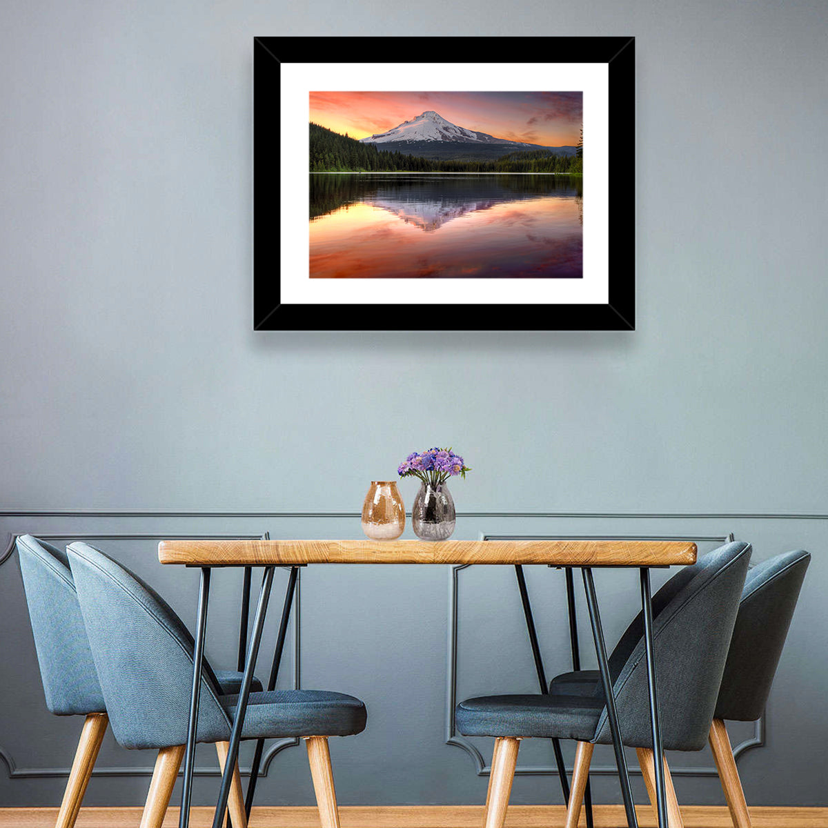 Mount Hood & Trillium Lake Wall Art
