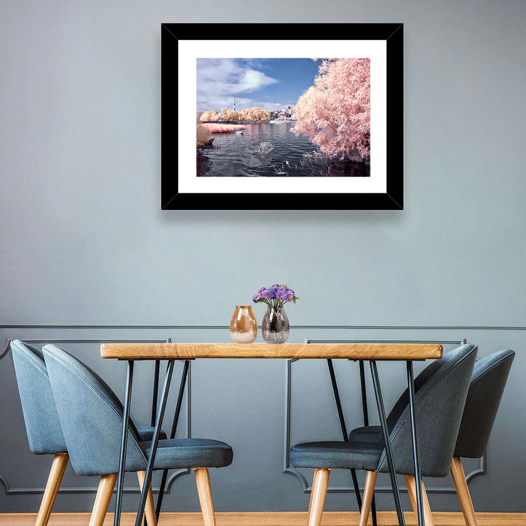 Golyazi Lake Infrared Landscape Wall Art