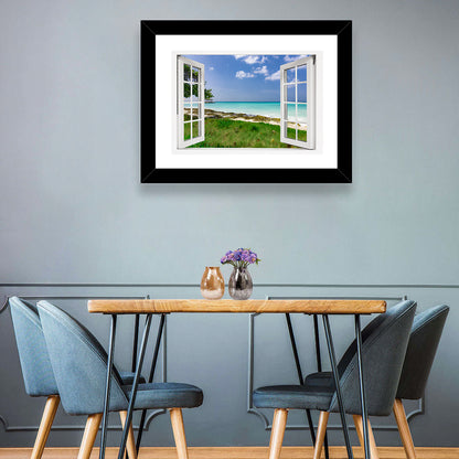 Window To Ocean Wall Art