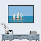 Sailing on Lake Ijssel Wall Art