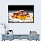Chocolate Hazelnut Cookie Still Life Wall Art