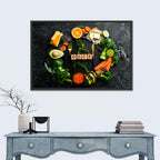 Balanced Diet Concept Wall Art