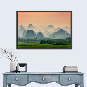 Karst Mountains Wall Art