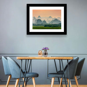 Karst Mountains Wall Art