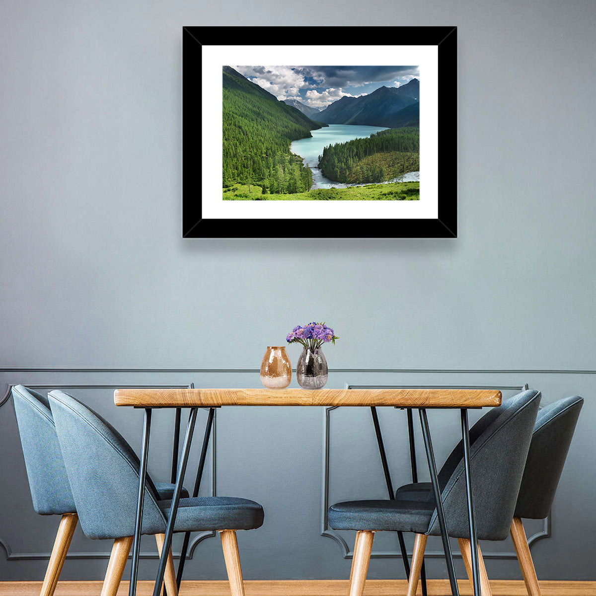 Kucherlinskoe Lake, Altai Wall Art in a room, landscape