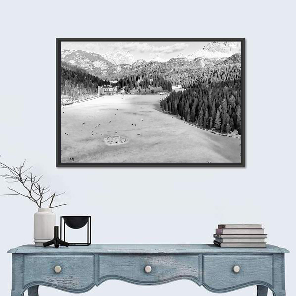 Dolomites at Lago Di Misurina Wall Art