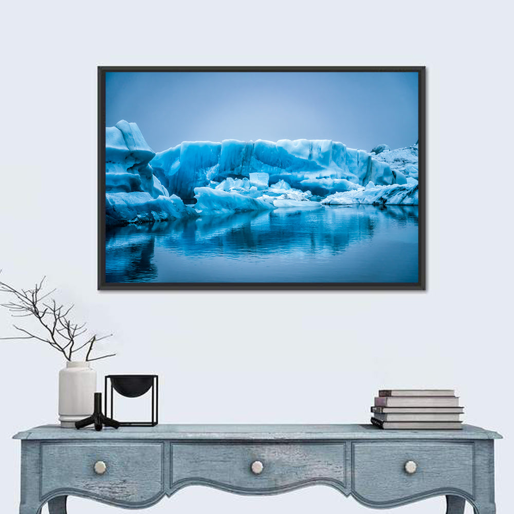 Icebergs in Jokulsarlon Wall Art