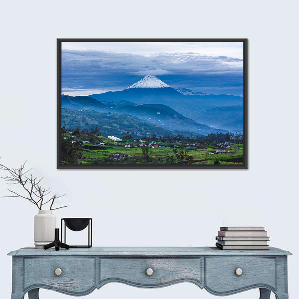 Andean Snow-capped Volcano Wall Art