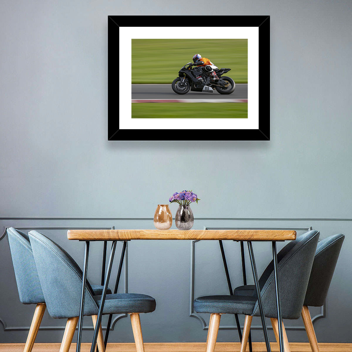 Racing Motorbike Wall Art